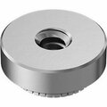 Bsc Preferred 18-8 Stainless Steel Press-Fit Nut for Sheet Metal 3-48 Thread for 0.040 Minimum Panel Thick, 10PK 96439A170